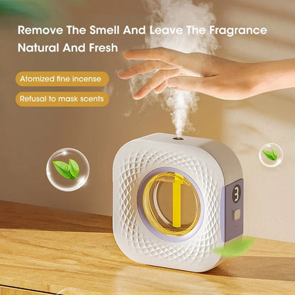 4-Speed Adjustable Digital Display Aromatherapy Diffuser Lavender Shangri-La Hilton Scent Deodorant for Bedroom Office Kitchen