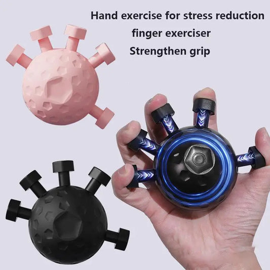 Hand Exercise Balls Sphere Finger Exerciser Ball Grip Strength Trainer Hand Grips Portable Grip Exerciser Forearm Grip Workout