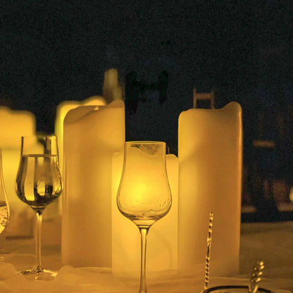 12.5cm Led Electronic Candle Light Household Smokeless Lighting Birthday Hotel Wedding Decoration