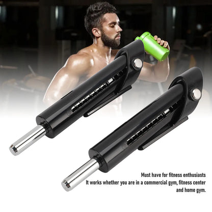 Weight Stack Pin Black Round High Strength ABS Steel Gym Pin for Fitness Equipment Weight Machine Pin Gym Drop Set Pin