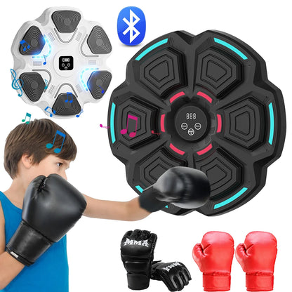 Smart Music Boxing Machine Bluetooth-Compatible Electronic Boxing Target Boxing Training Punching Equipment for Home Indoor Gym