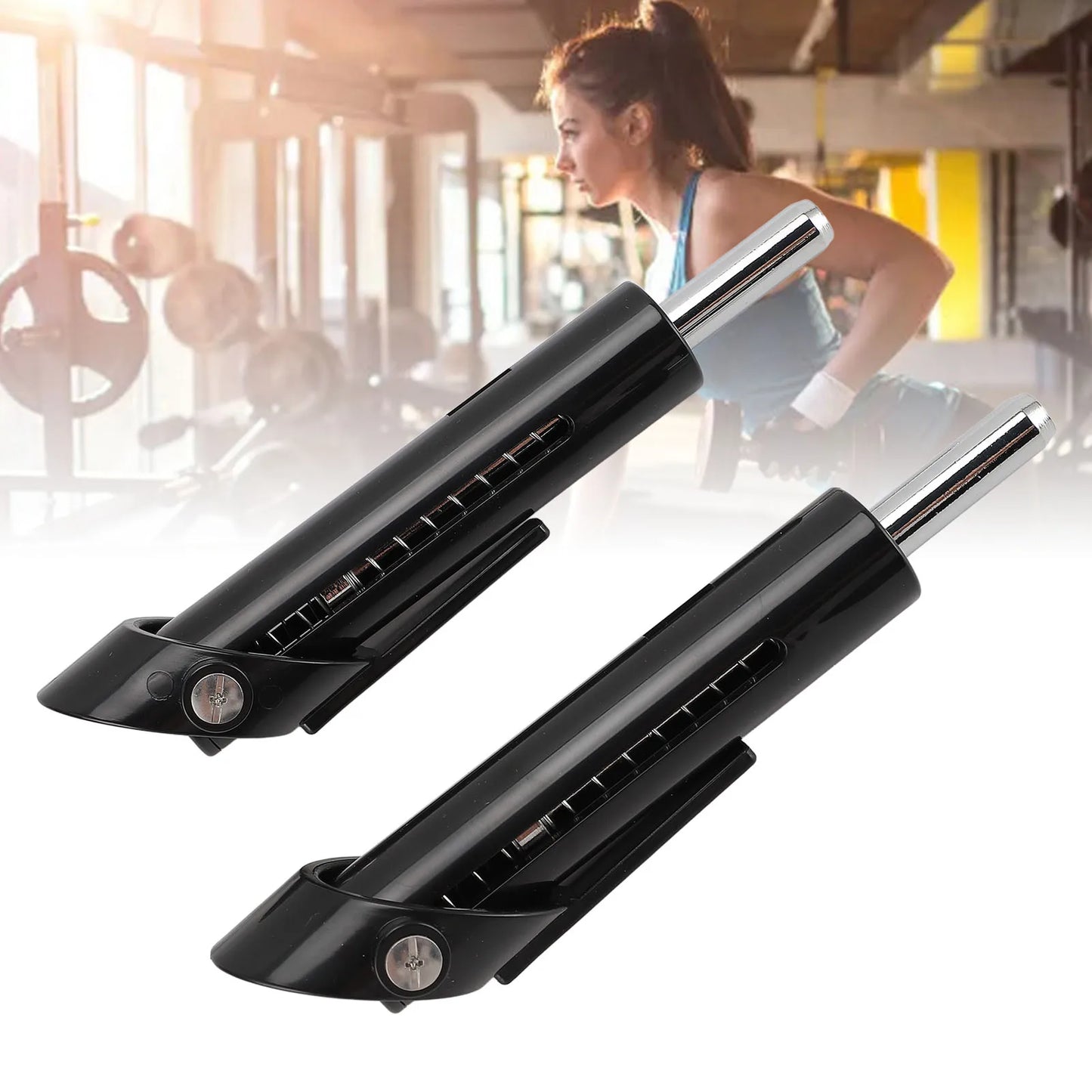 Weight Stack Pin Black Round High Strength ABS Steel Gym Pin for Fitness Equipment Weight Machine Pin Gym Drop Set Pin