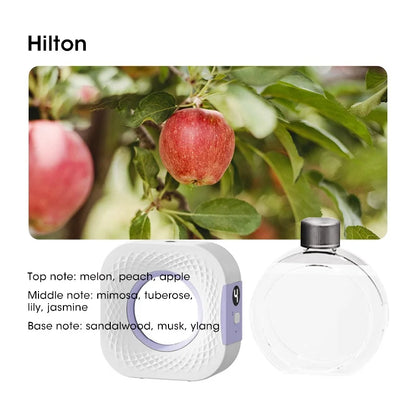 4-Speed Adjustable Digital Display Aromatherapy Diffuser Lavender Shangri-La Hilton Scent Deodorant for Bedroom Office Kitchen