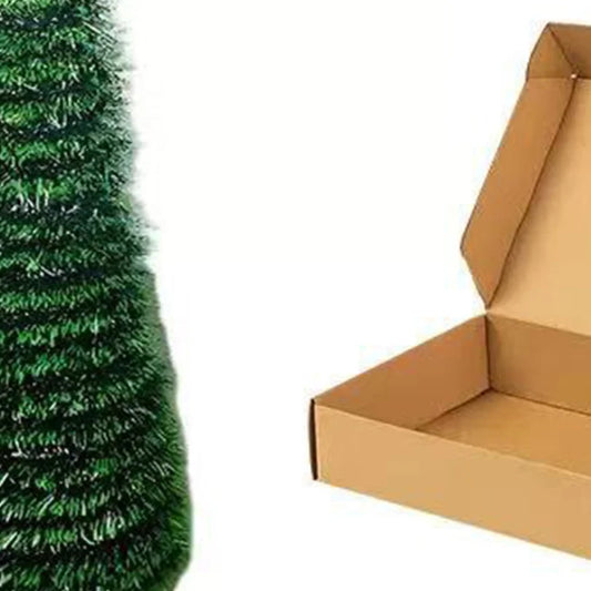 Scalable Christmas Tree 5 Ft Festival Ornament Faux Foldable Christmas Tree For Winter Holiday Season Decor Indoor Porch Yard