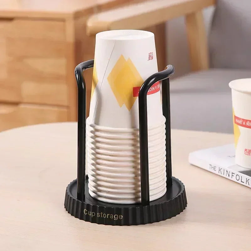Dispenser Automatically Drop Cup Remover Wall Mounted Disposable Paper Cups Dispenser Plastic Cup Holder Cups Container