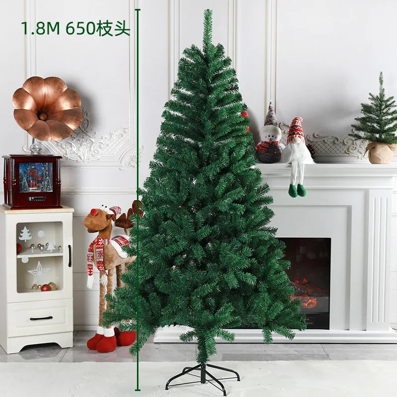 180cm Artificial Christmas Tree Cedar Tree Fir Pine PVC Christmas Trees Home Christmas Decorations New Year Noel Navidad Gift