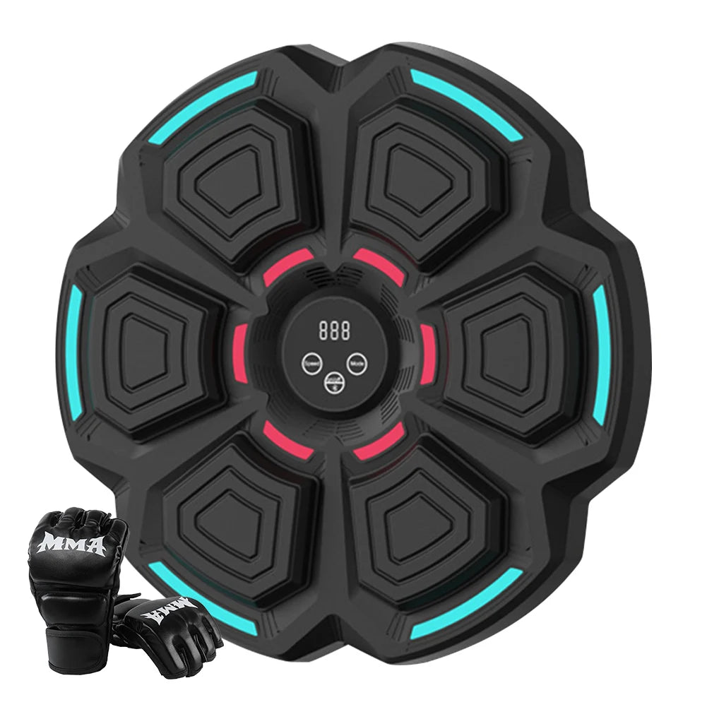 Smart Music Boxing Machine Bluetooth-Compatible Electronic Boxing Target Boxing Training Punching Equipment for Home Indoor Gym